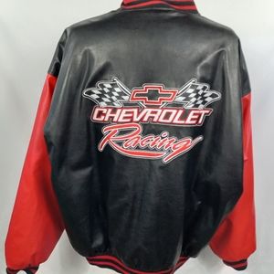 **Sold on Ebay**Chevrolet Racing Varsity Jacket XXL Steve & Barrys